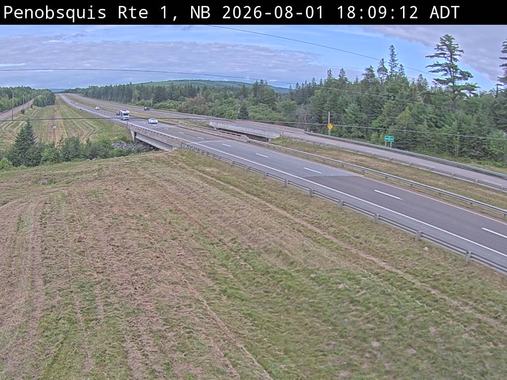 Web Cam image of Penobsquis (NB Highway 1)