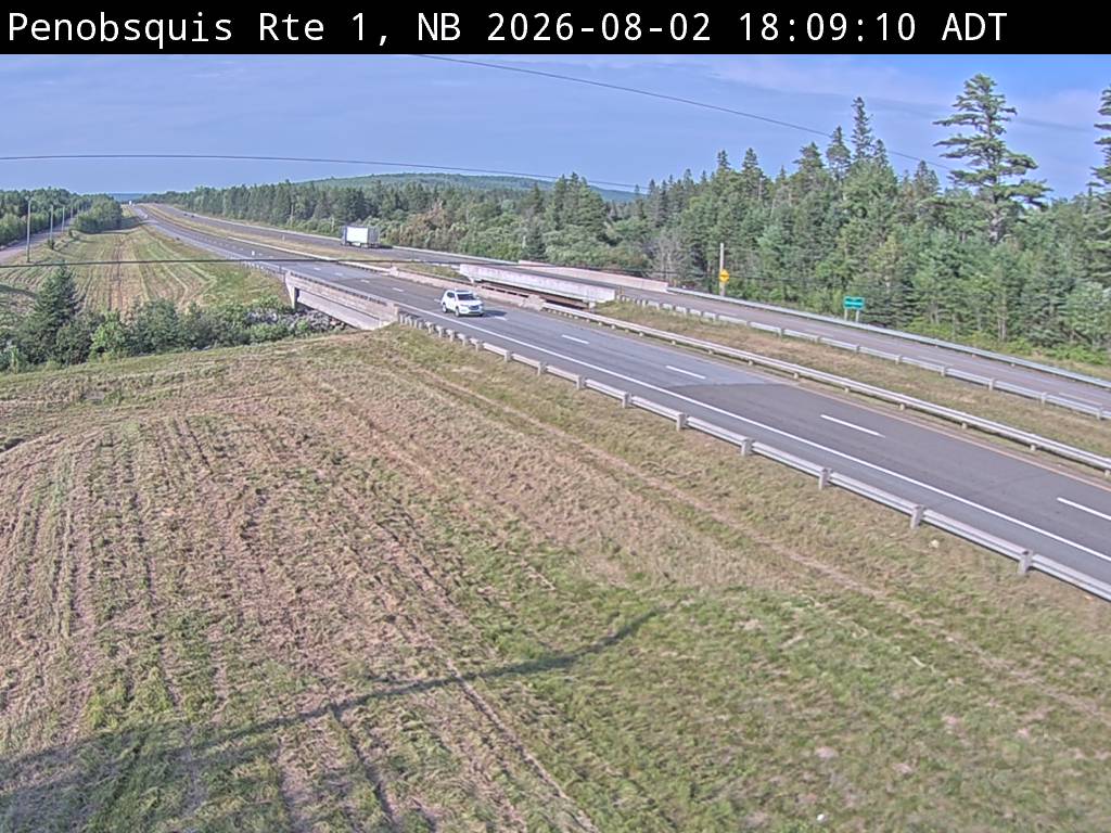 Web Cam image of Penobsquis (NB Highway 1)