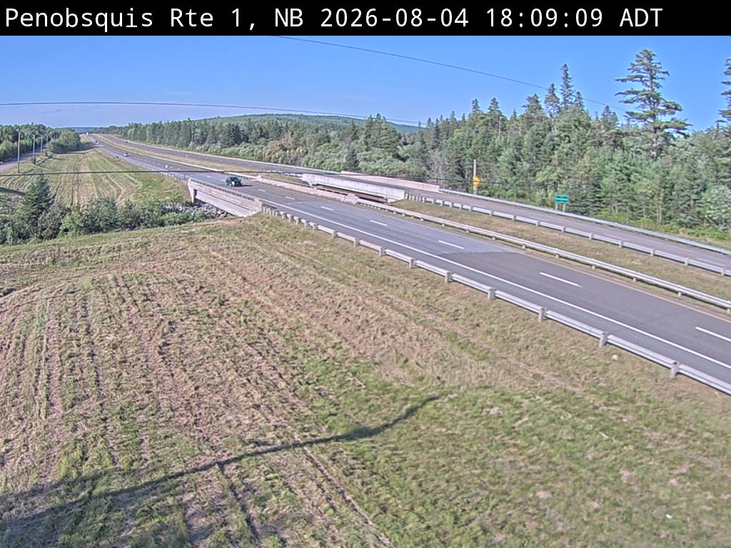 Web Cam image of Penobsquis (NB Highway 1)
