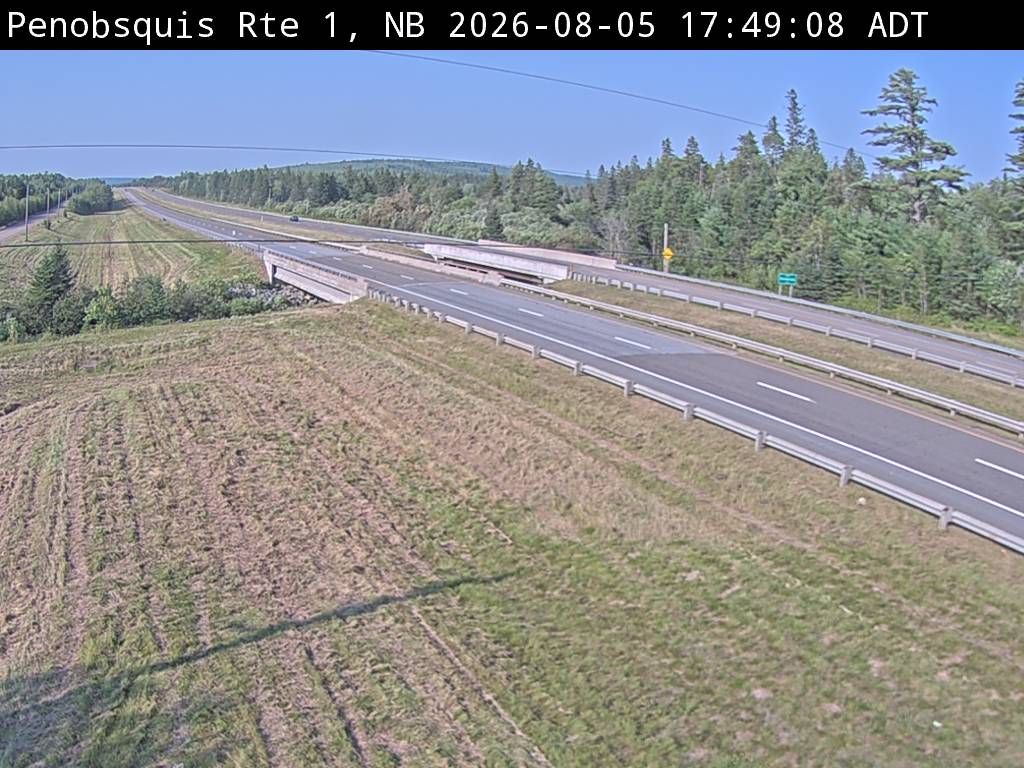 Web Cam image of Penobsquis (NB Highway 1)