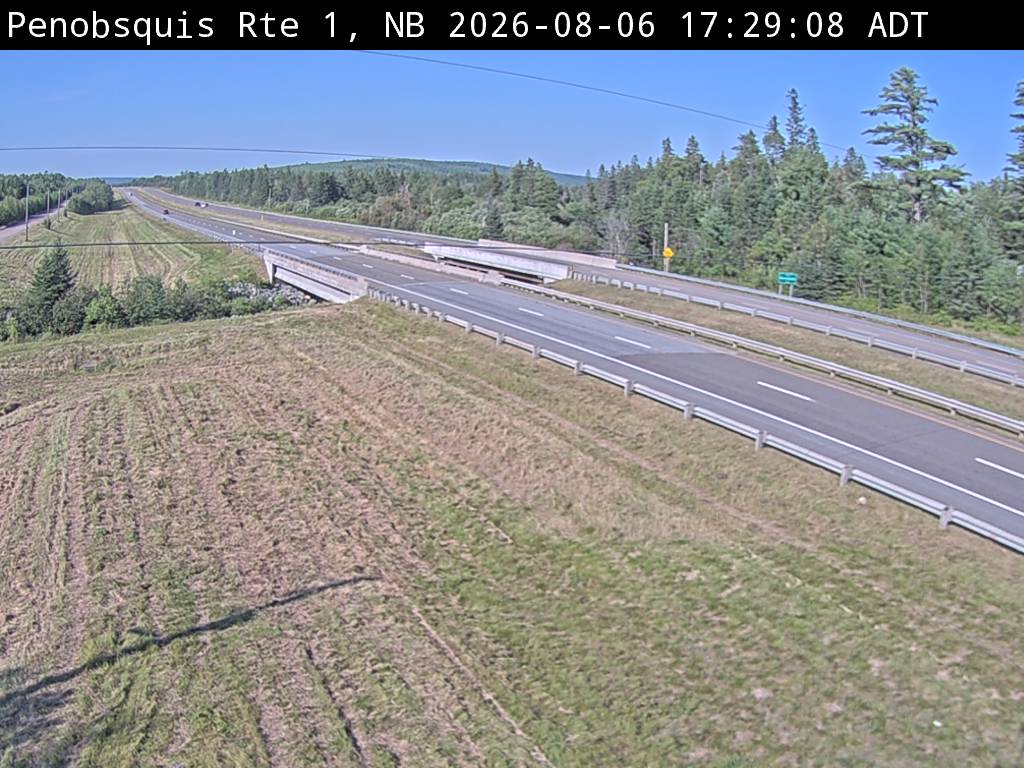 Web Cam image of Penobsquis (NB Highway 1)