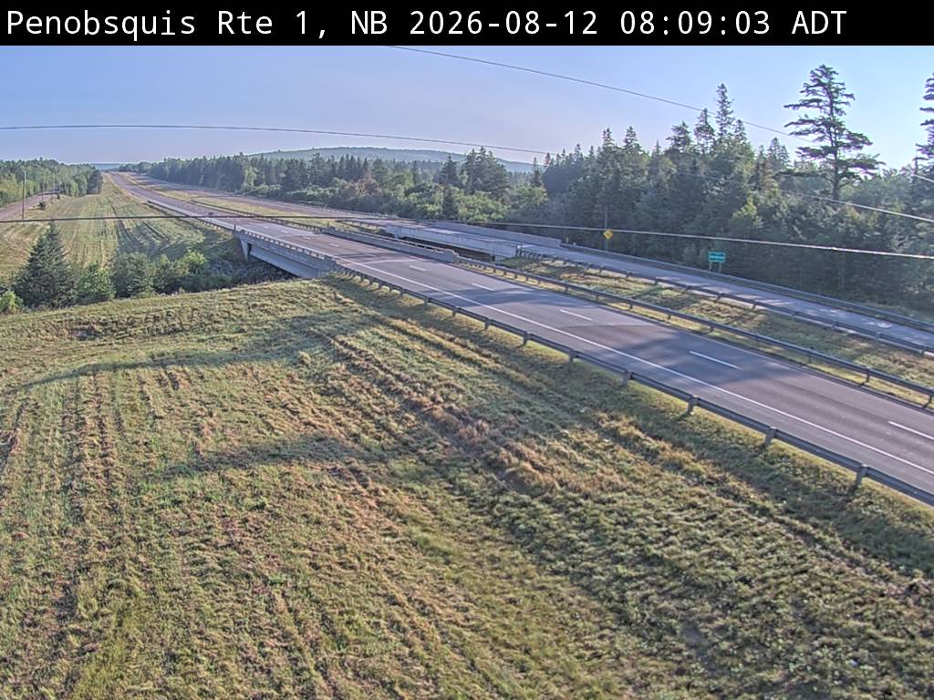 Web Cam image of Penobsquis (NB Highway 1)