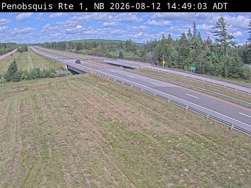 Web Cam image of Penobsquis (NB Highway 1)