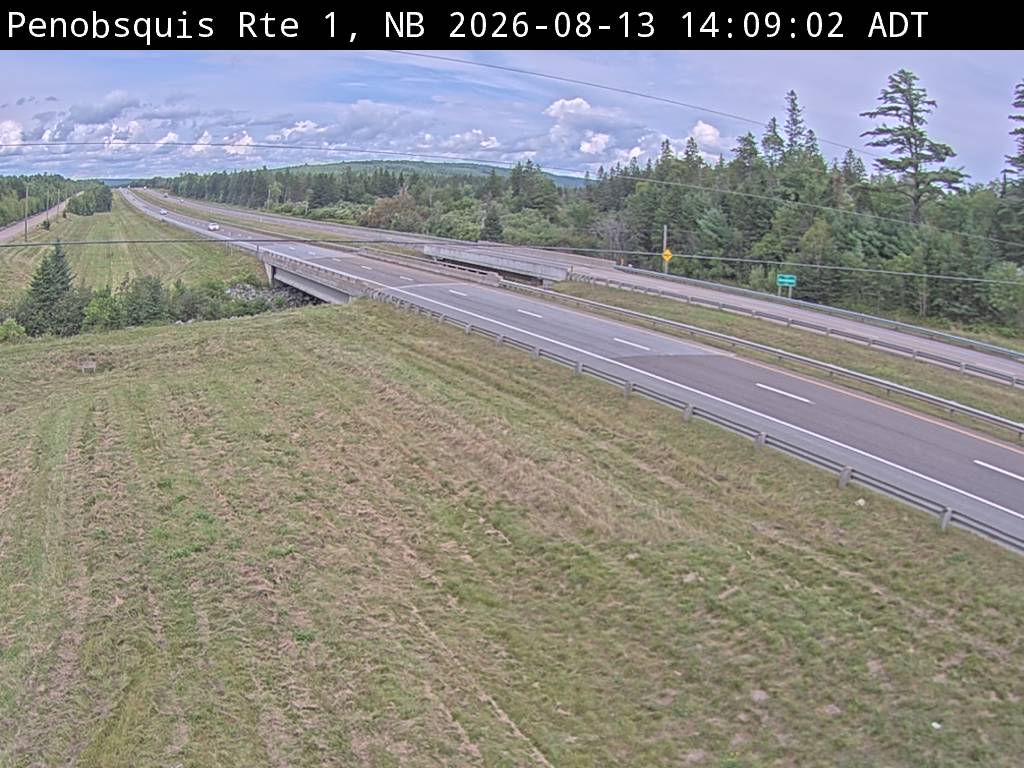 Web Cam image of Penobsquis (NB Highway 1)