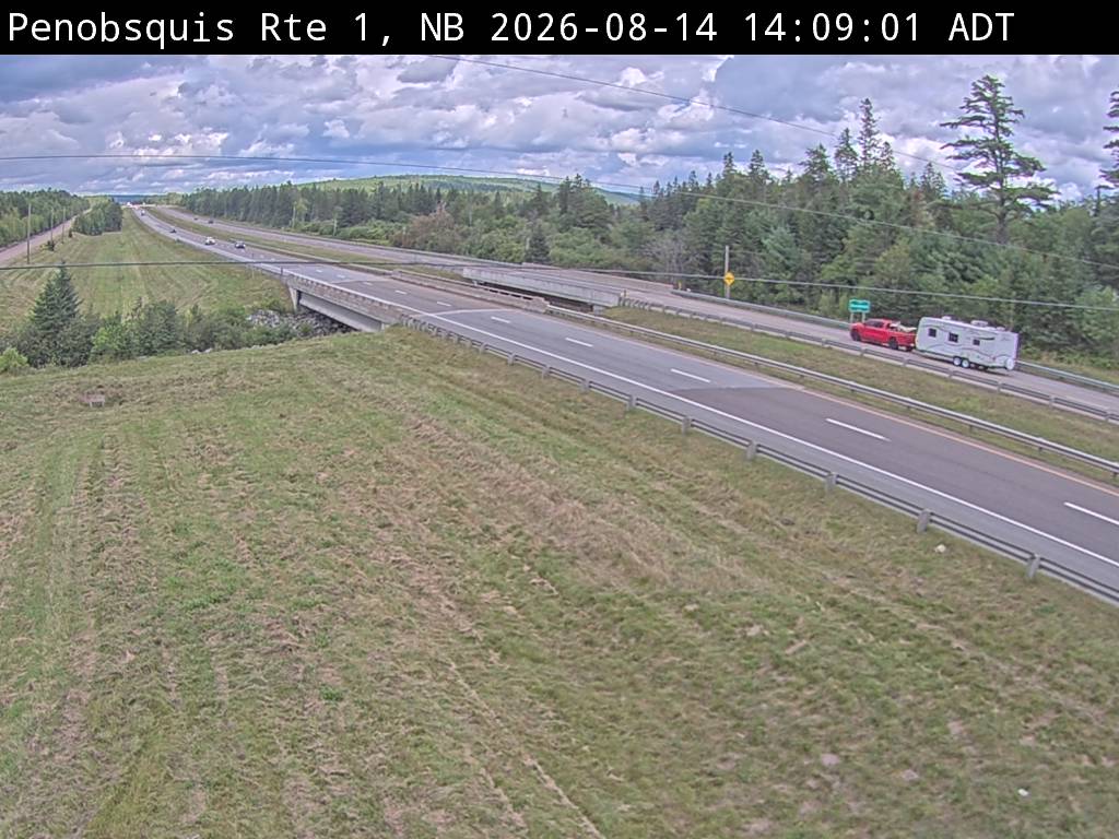 Web Cam image of Penobsquis (NB Highway 1)