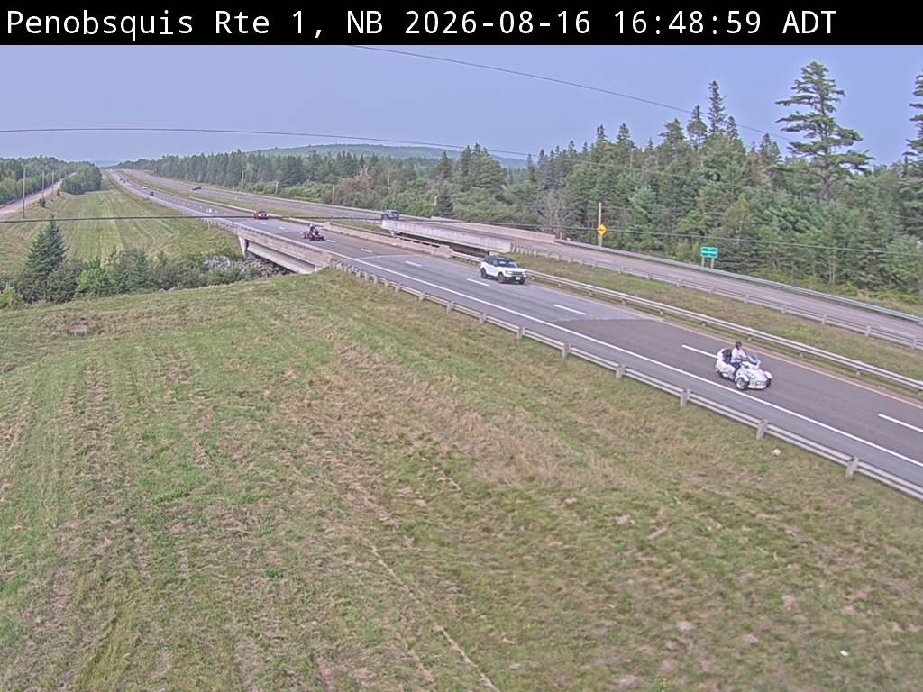 Web Cam image of Penobsquis (NB Highway 1)