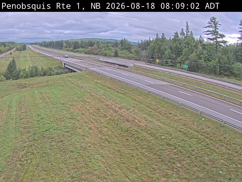 Web Cam image of Penobsquis (NB Highway 1)