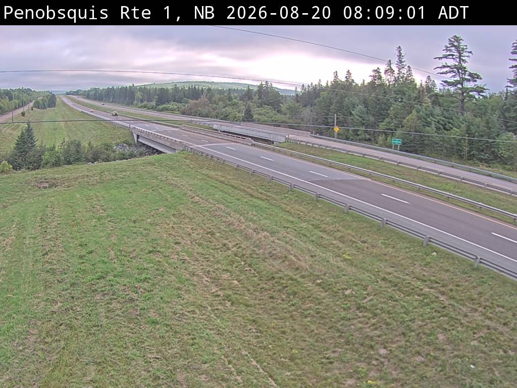 Web Cam image of Penobsquis (NB Highway 1)