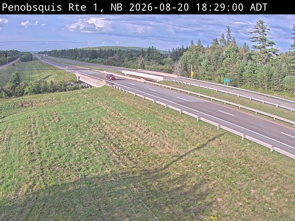 Web Cam image of Penobsquis (NB Highway 1)