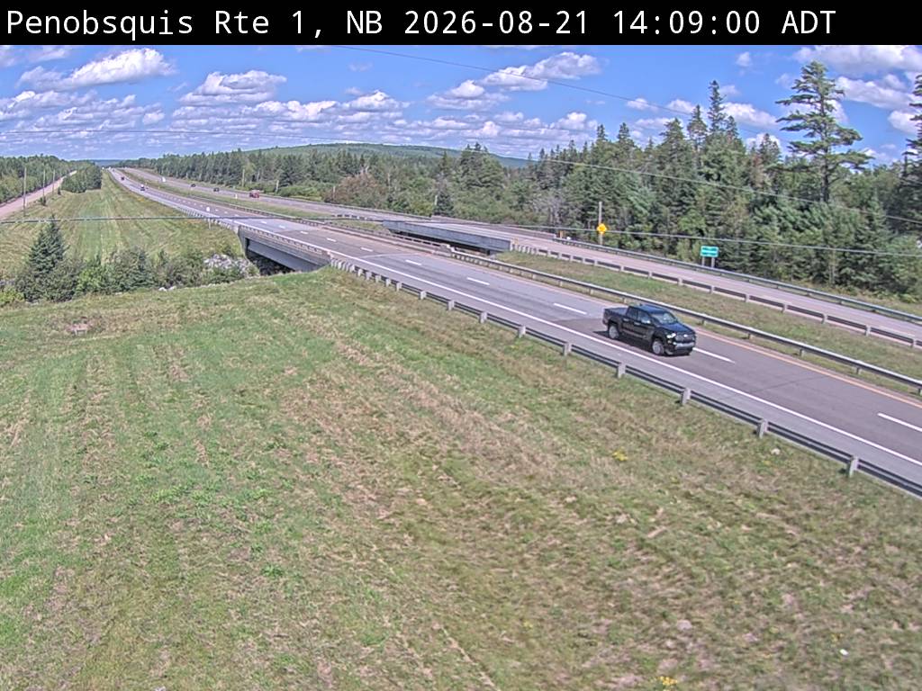 Web Cam image of Penobsquis (NB Highway 1)