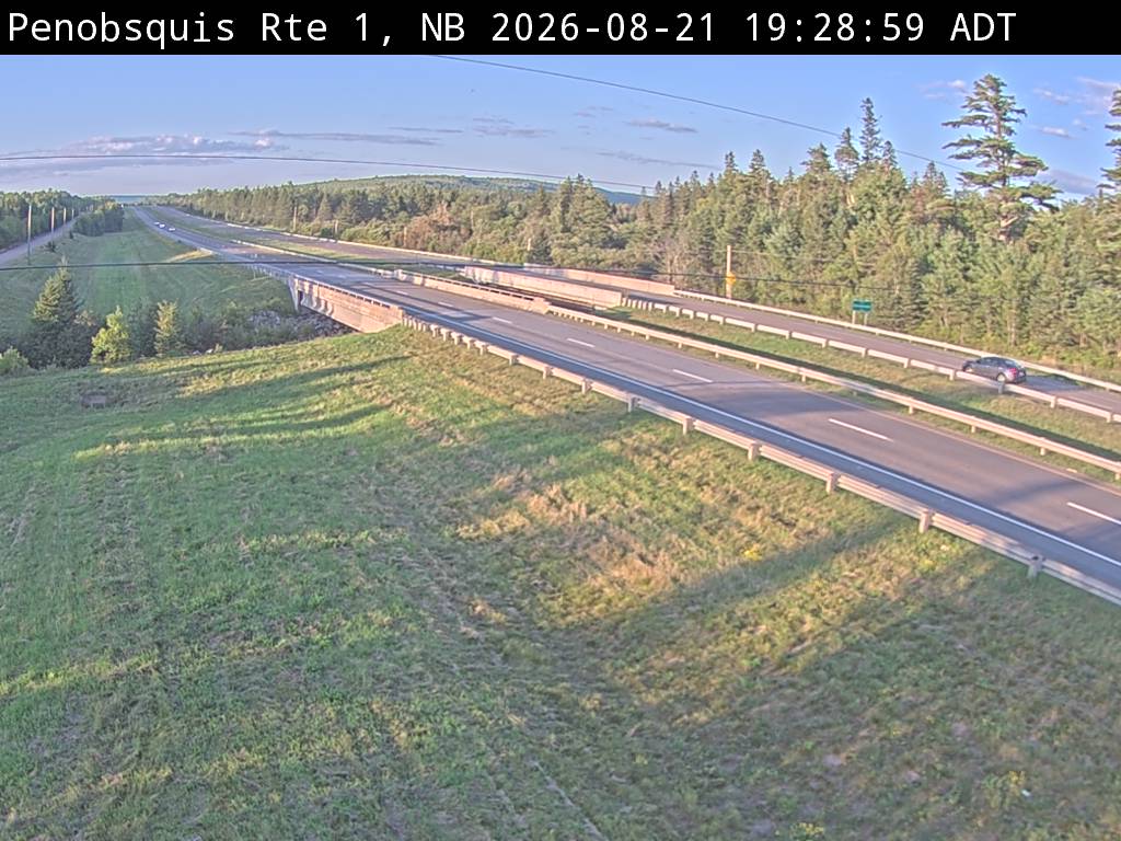 Web Cam image of Penobsquis (NB Highway 1)