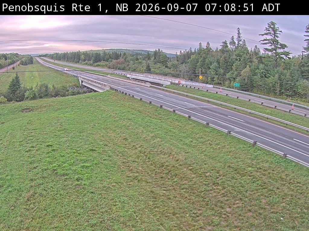 Web Cam image of Penobsquis (NB Highway 1)