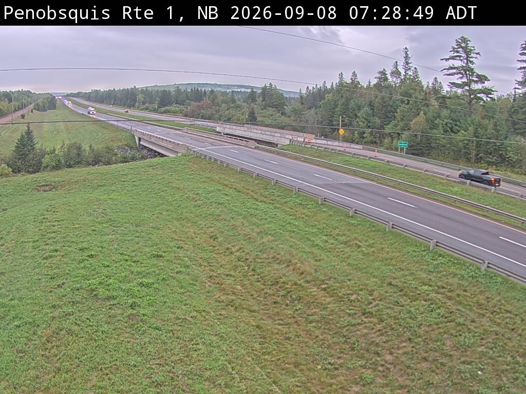 Web Cam image of Penobsquis (NB Highway 1)