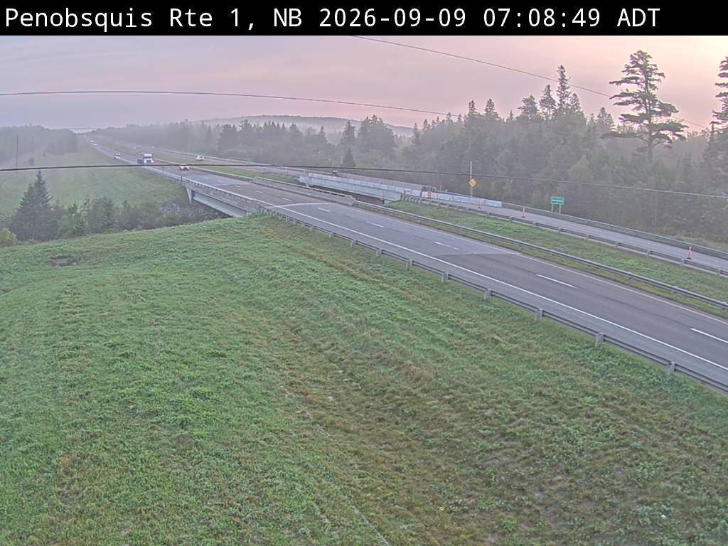 Web Cam image of Penobsquis (NB Highway 1)