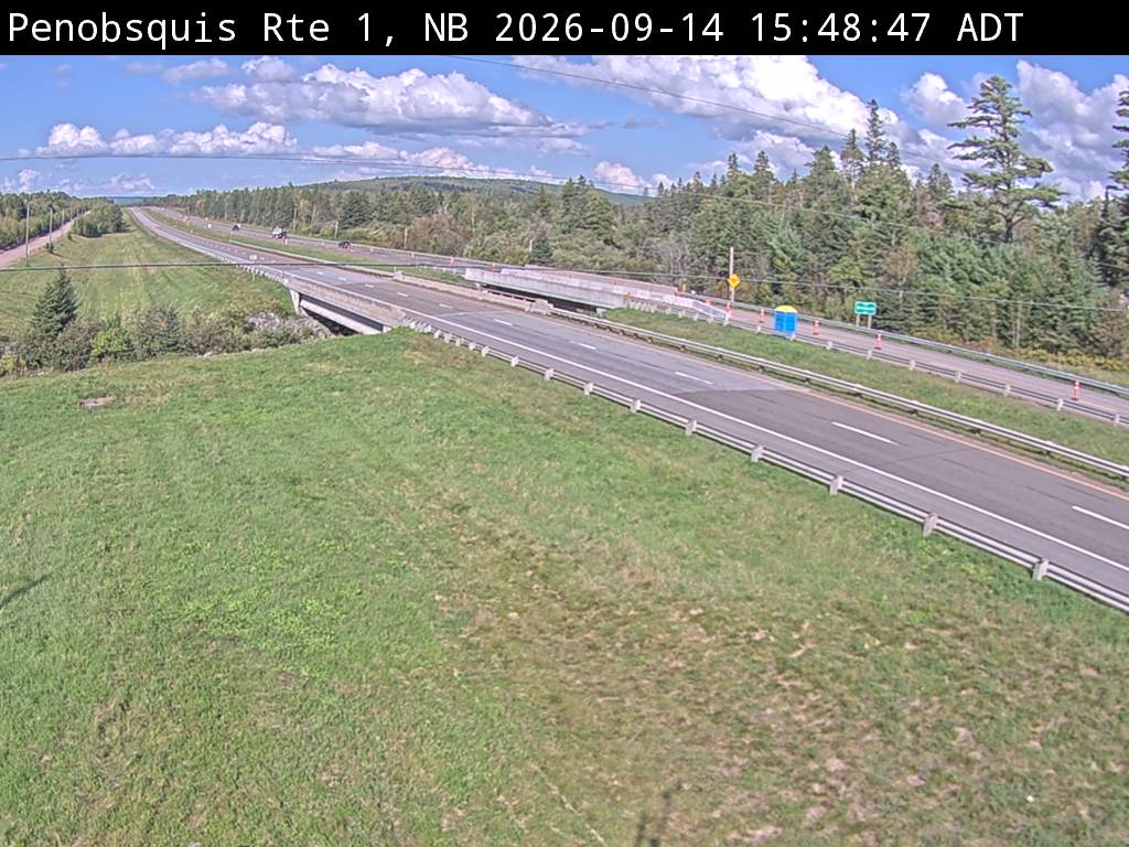 Web Cam image of Penobsquis (NB Highway 1)