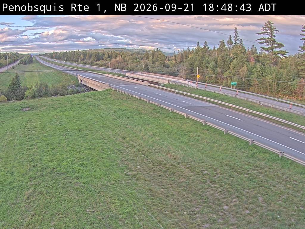 Web Cam image of Penobsquis (NB Highway 1)