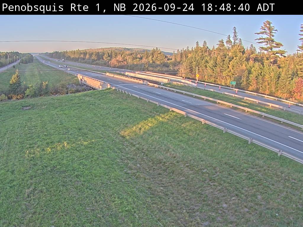 Web Cam image of Penobsquis (NB Highway 1)