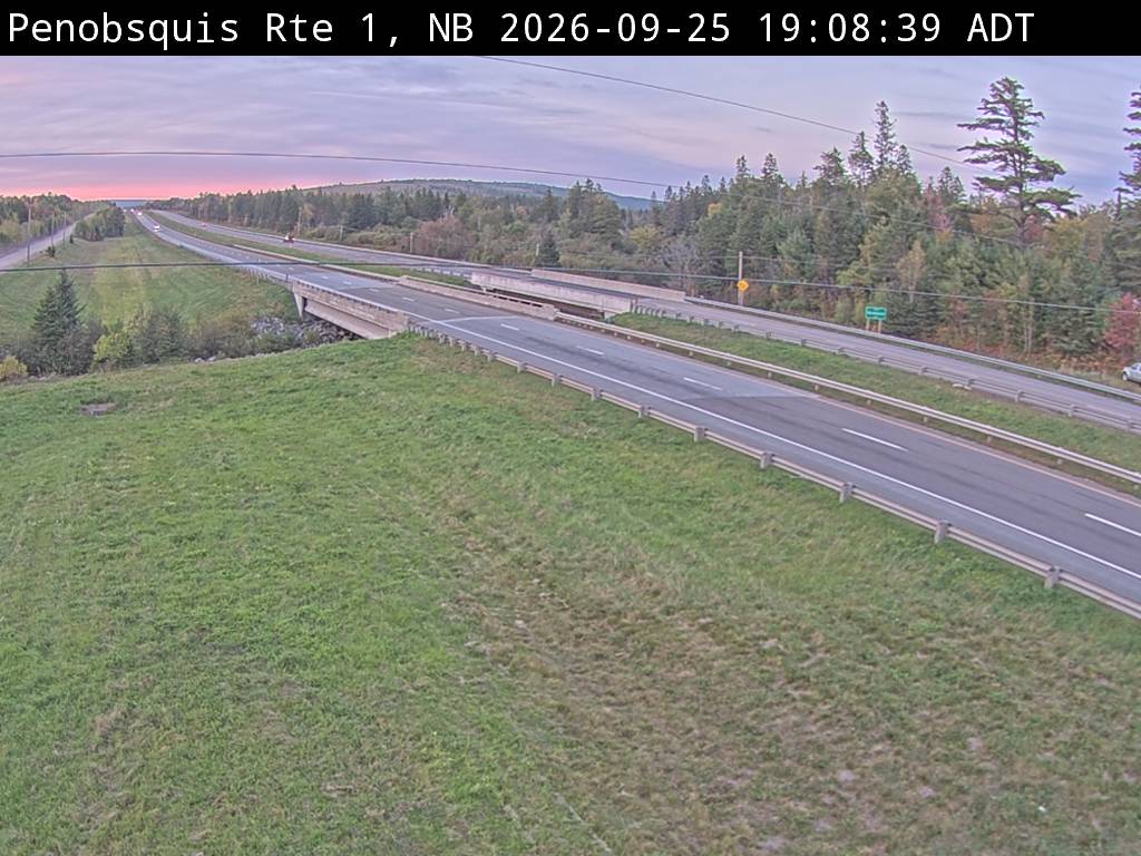 Web Cam image of Penobsquis (NB Highway 1)