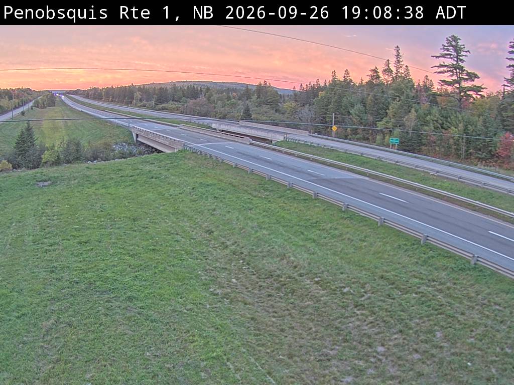 Web Cam image of Penobsquis (NB Highway 1)