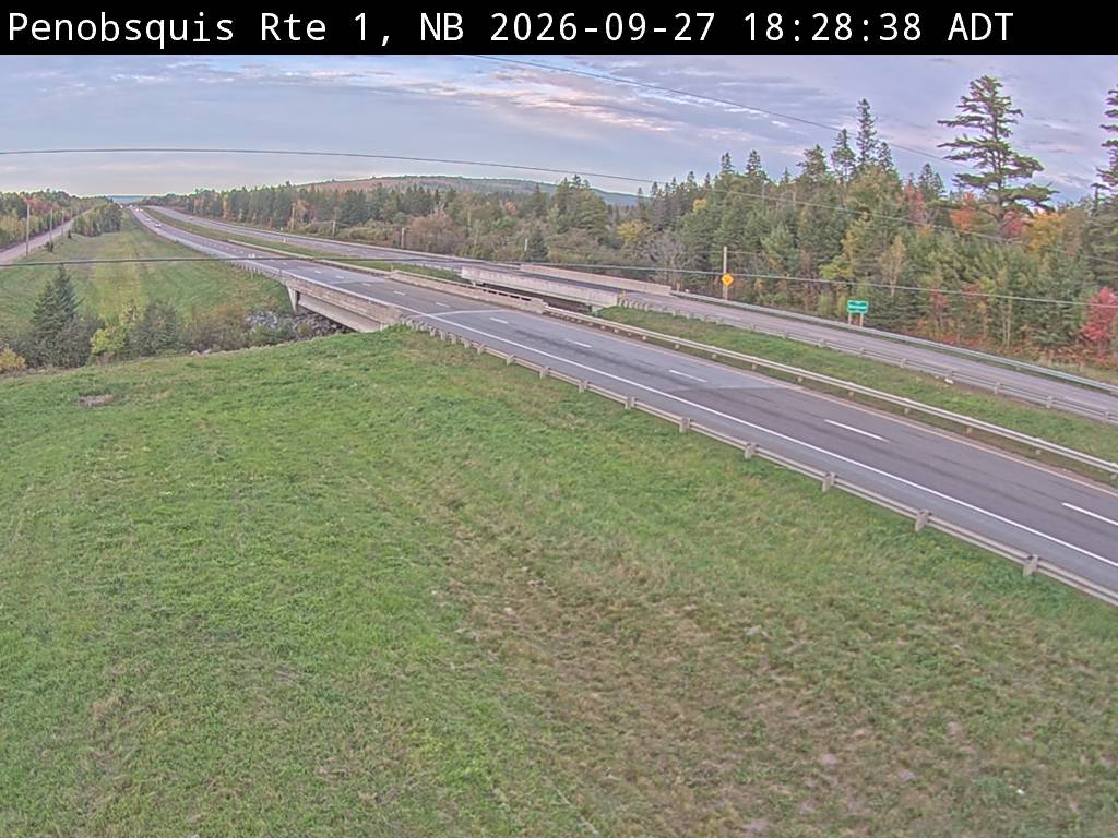 Web Cam image of Penobsquis (NB Highway 1)