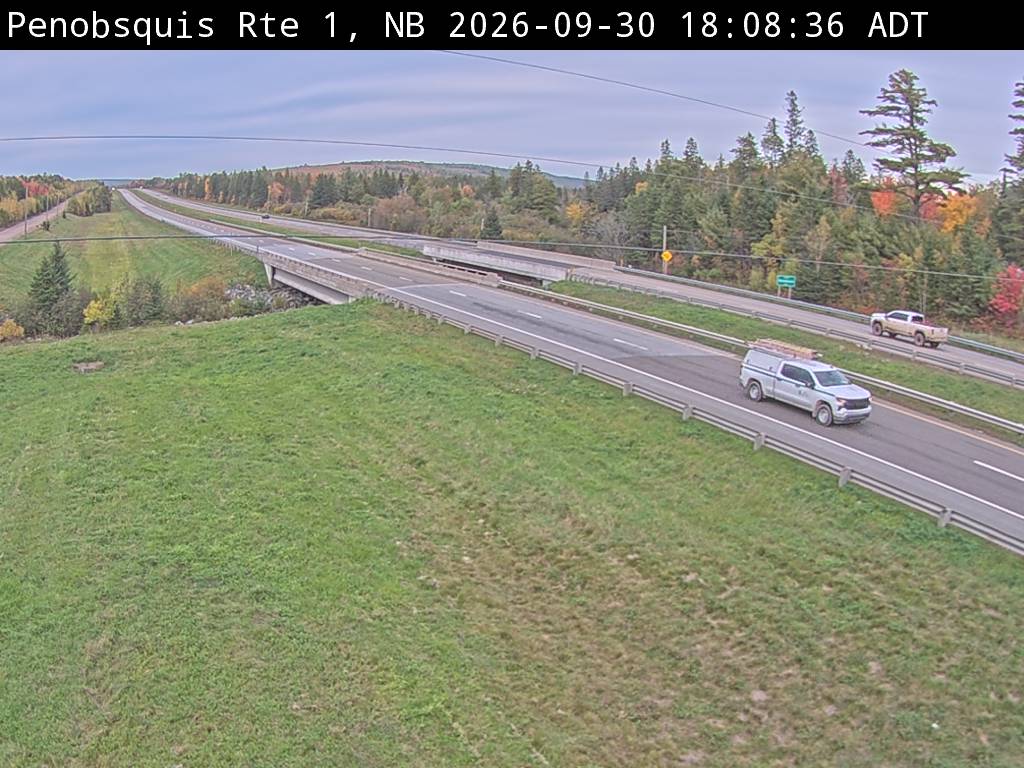 Web Cam image of Penobsquis (NB Highway 1)