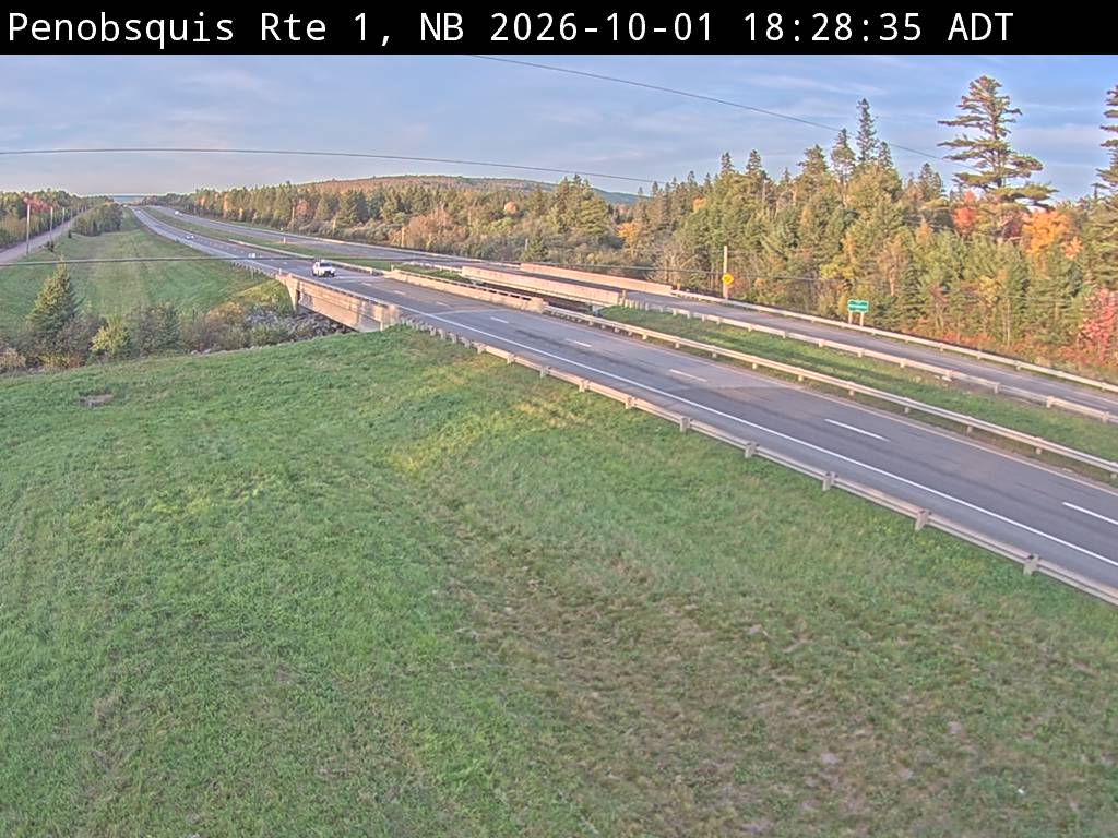 Web Cam image of Penobsquis (NB Highway 1)