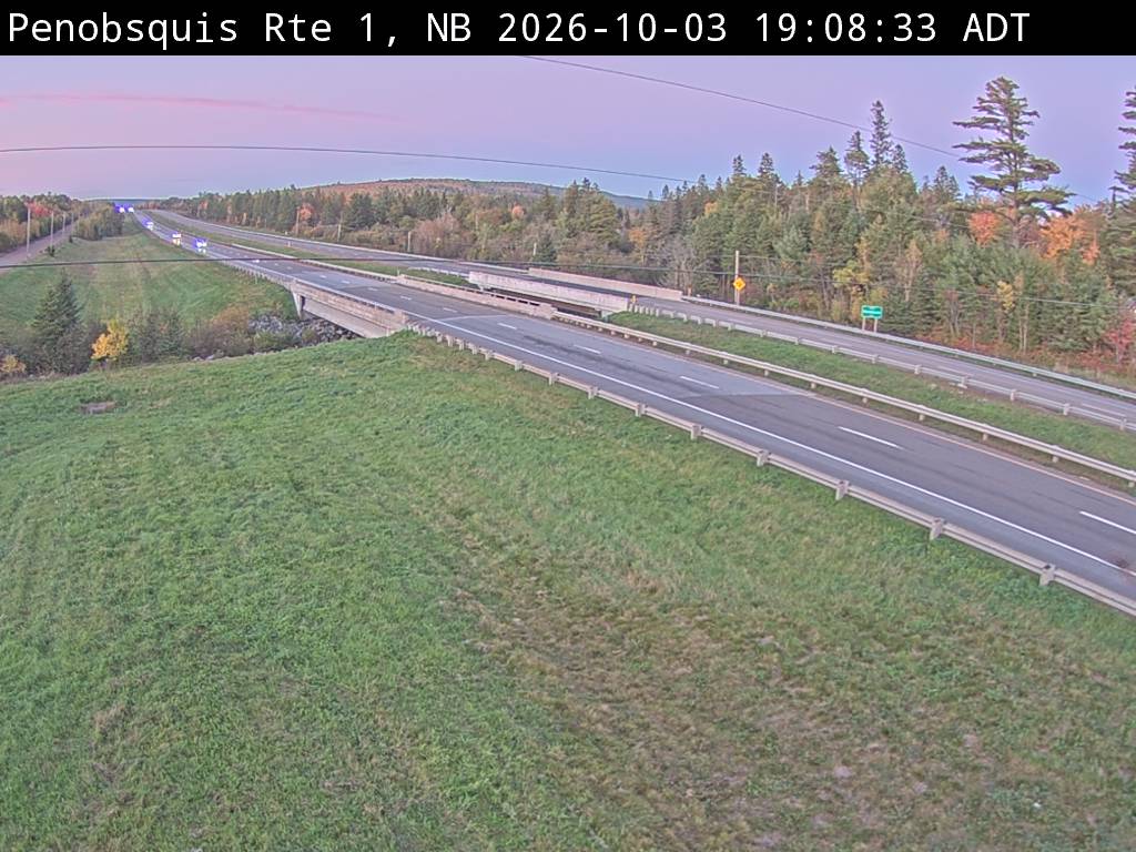 Web Cam image of Penobsquis (NB Highway 1)