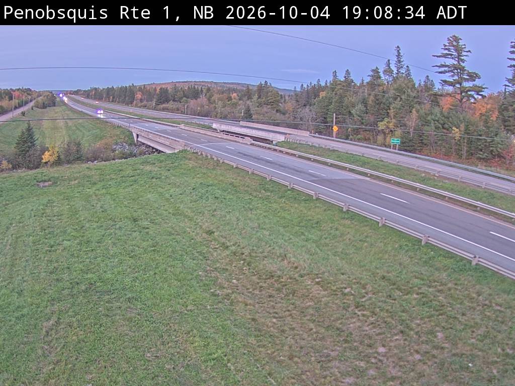 Web Cam image of Penobsquis (NB Highway 1)