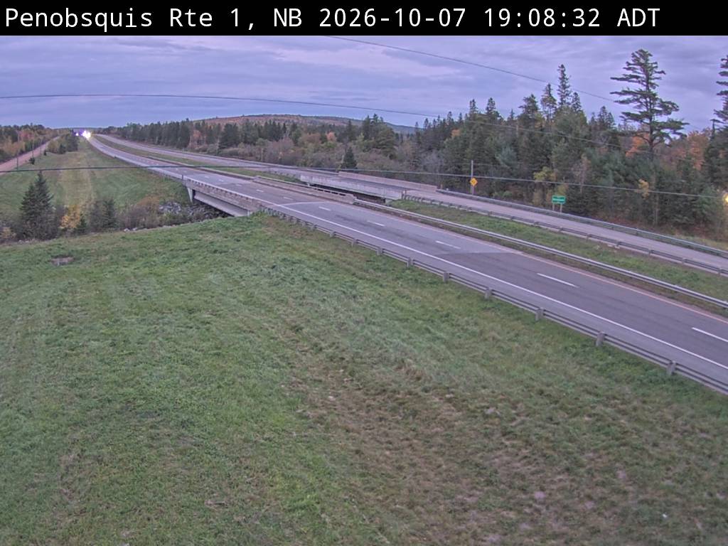 Web Cam image of Penobsquis (NB Highway 1)