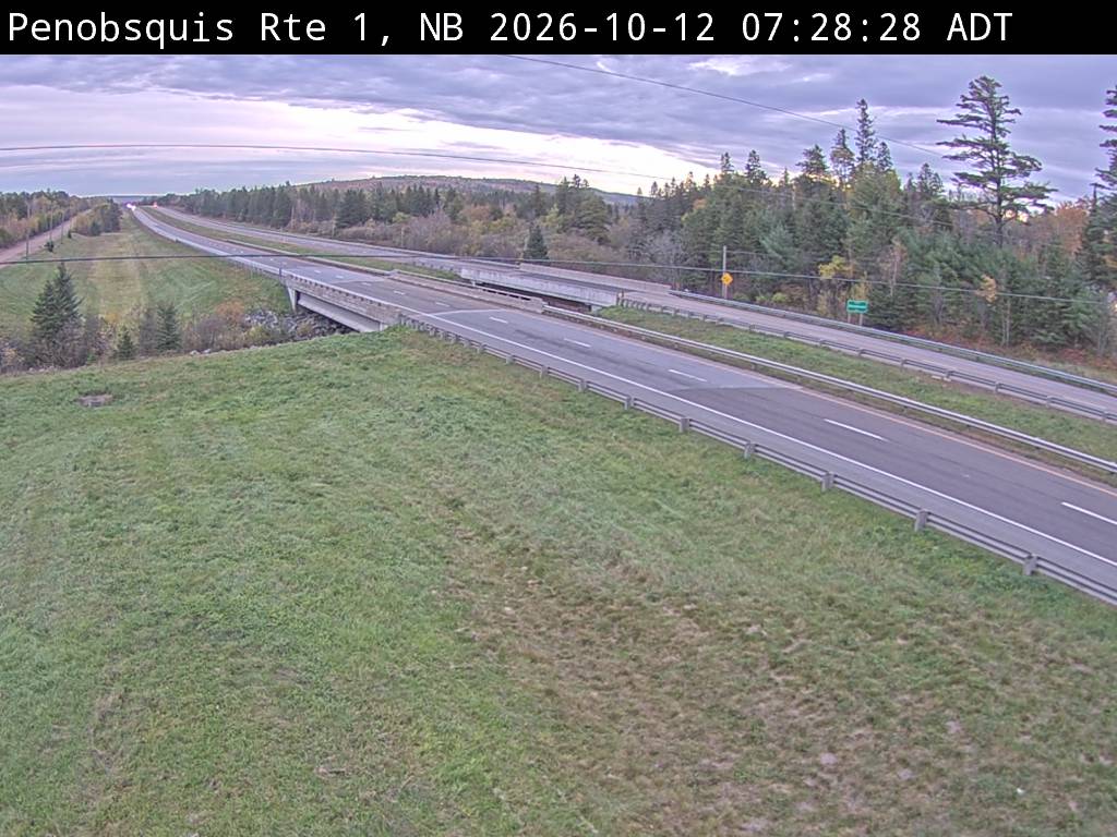 Web Cam image of Penobsquis (NB Highway 1)