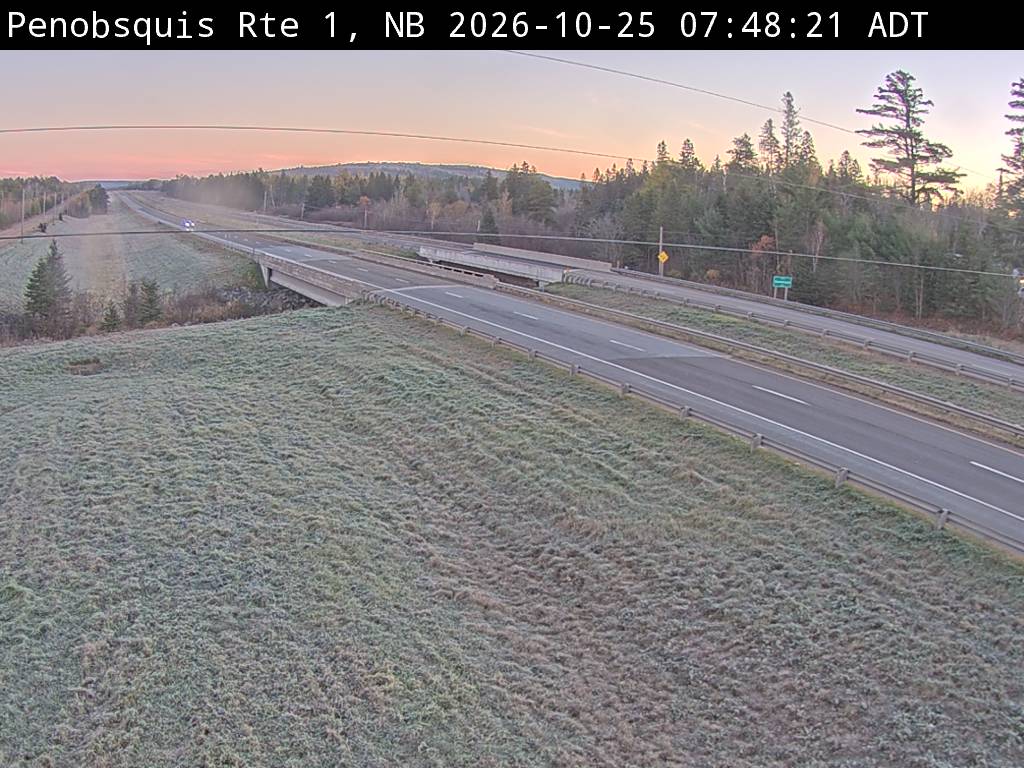 Web Cam image of Penobsquis (NB Highway 1)