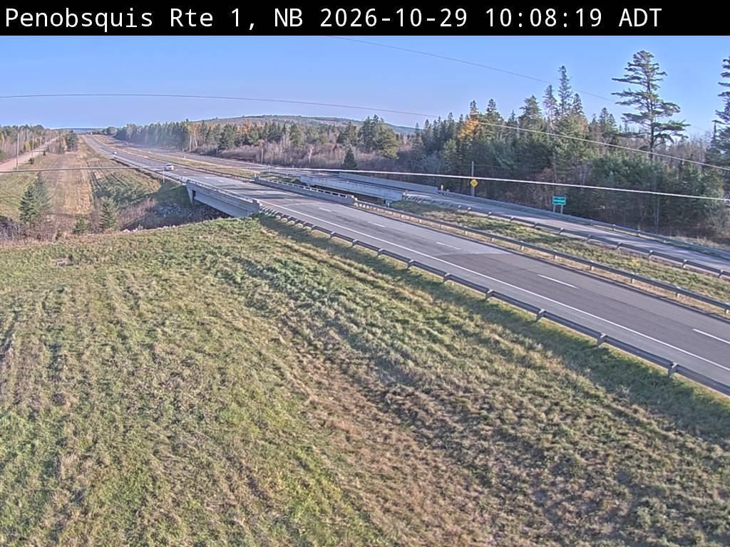 Web Cam image of Penobsquis (NB Highway 1)