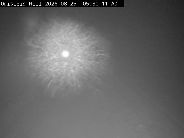 Web Cam image of Quisibis Hill (NB Highway 2)