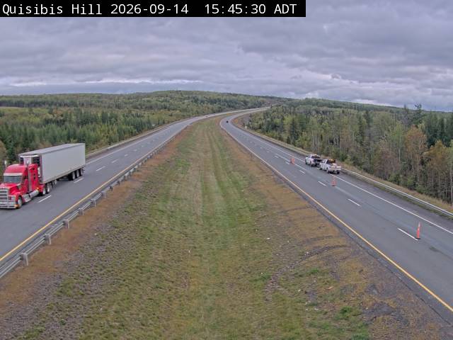 Web Cam image of Quisibis Hill (NB Highway 2)