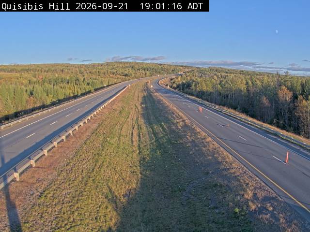 Web Cam image of Quisibis Hill (NB Highway 2)