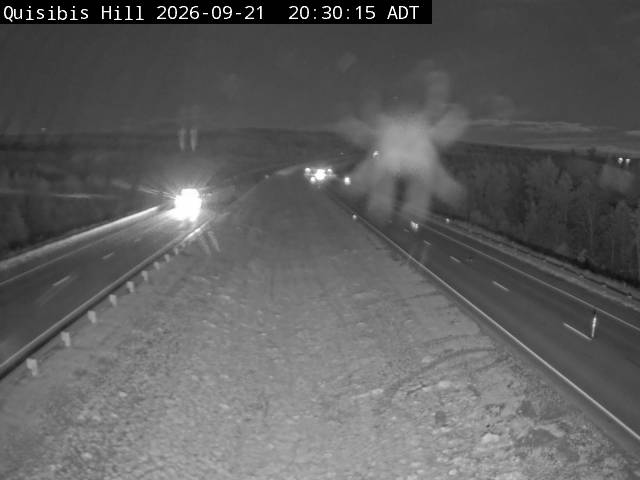 Web Cam image of Quisibis Hill (NB Highway 2)