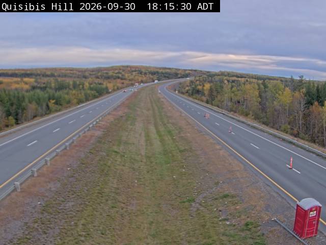 Web Cam image of Quisibis Hill (NB Highway 2)
