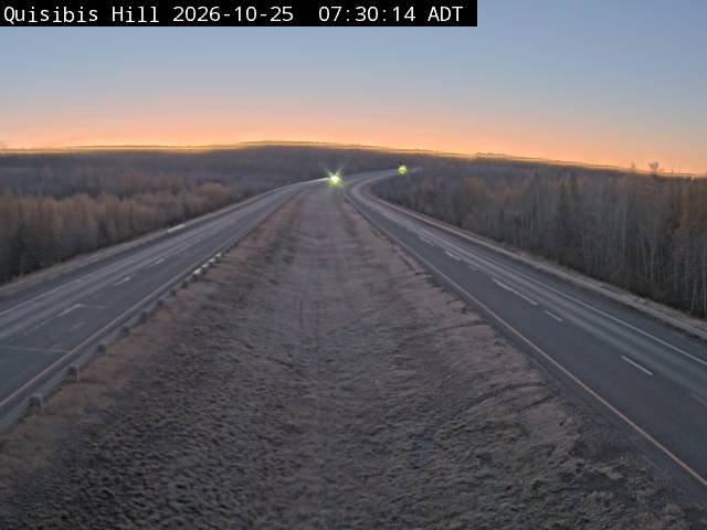Web Cam image of Quisibis Hill (NB Highway 2)