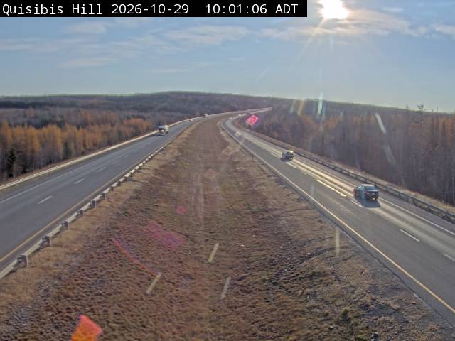 Web Cam image of Quisibis Hill (NB Highway 2)