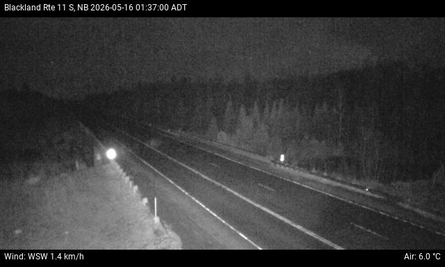 Web Cam image of Blackland (NB Highway 11)