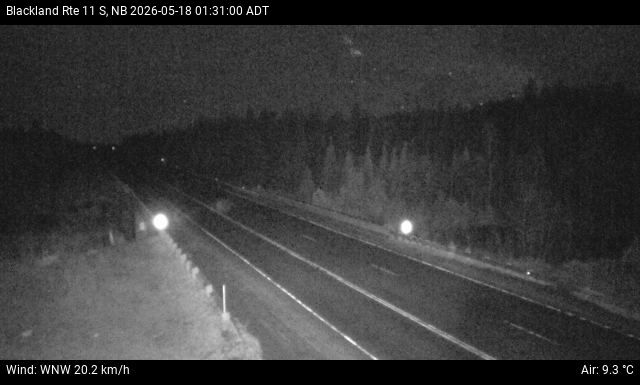 Web Cam image of Blackland (NB Highway 11)