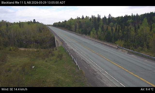 Web Cam image of Blackland (NB Highway 11)