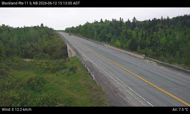 Web Cam image of Blackland (NB Highway 11)