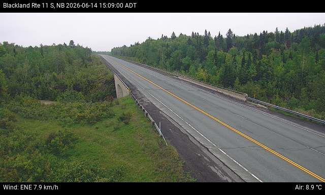 Web Cam image of Blackland (NB Highway 11)