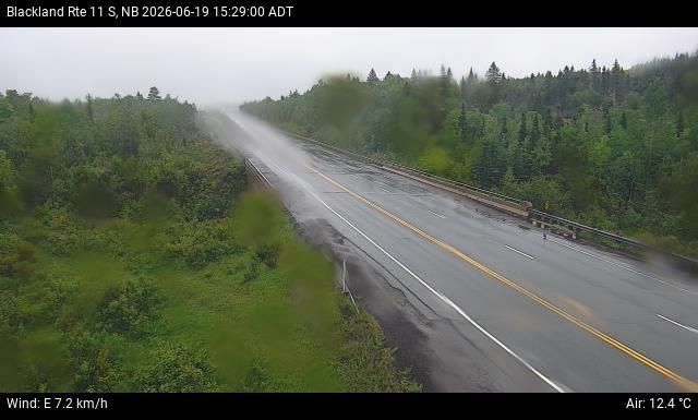 Web Cam image of Blackland (NB Highway 11)