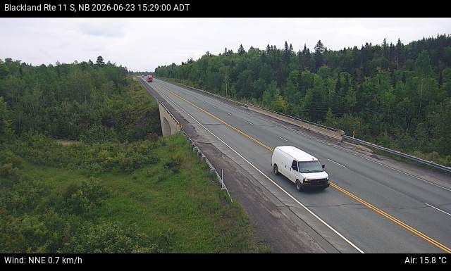 Web Cam image of Blackland (NB Highway 11)