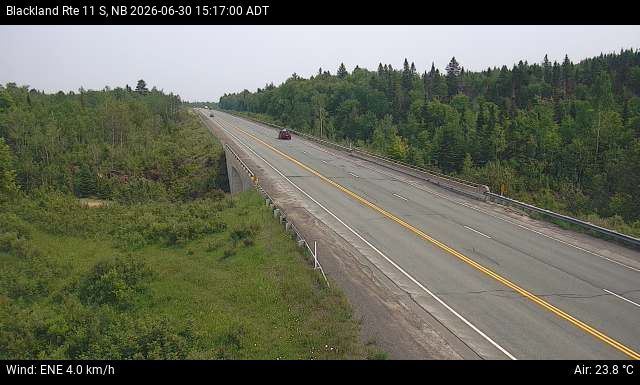 Web Cam image of Blackland (NB Highway 11)