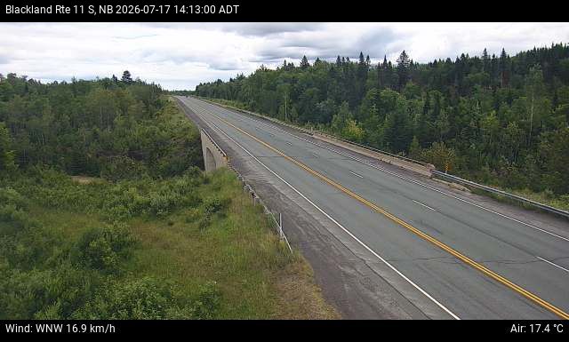 Web Cam image of Blackland (NB Highway 11)