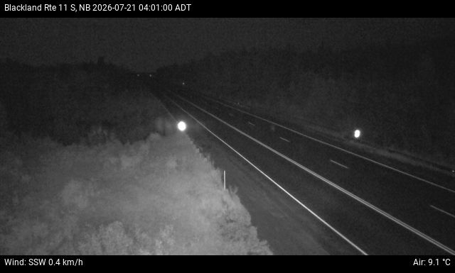 Web Cam image of Blackland (NB Highway 11)