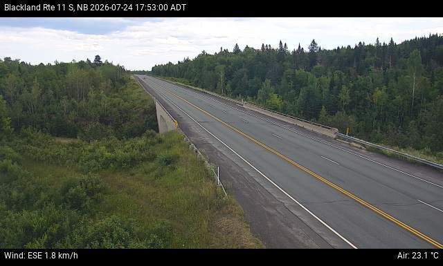 Web Cam image of Blackland (NB Highway 11)